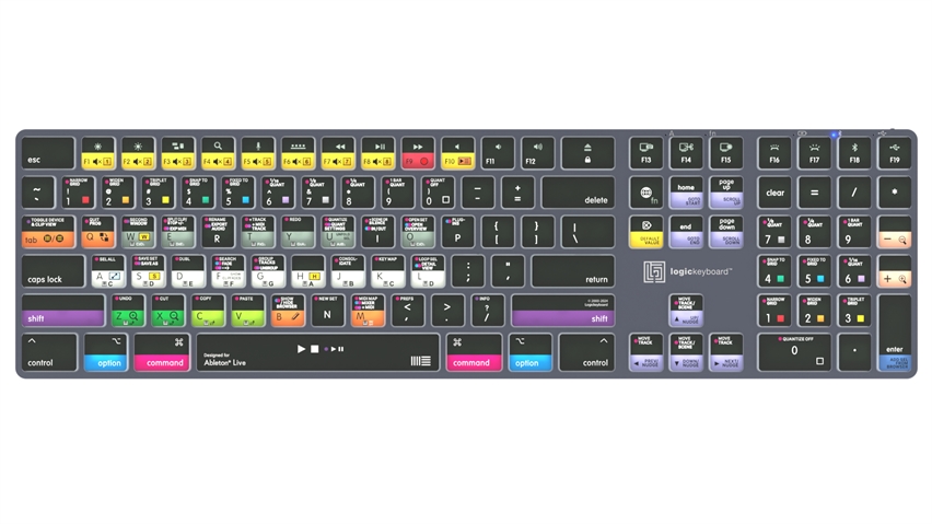 Ableton Live<br>TITAN Wireless Backlit Keyboard - Mac<br>